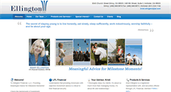 Desktop Screenshot of ellingtonfinancialgroup.com